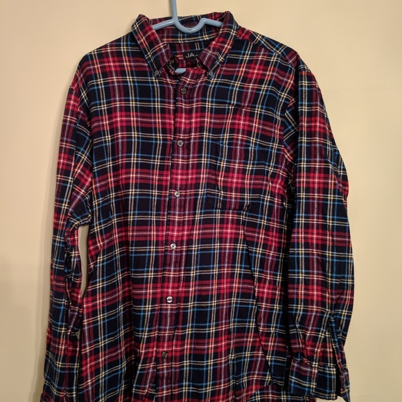 John Ashford Flannel Button Down - Picture 1 of 3
